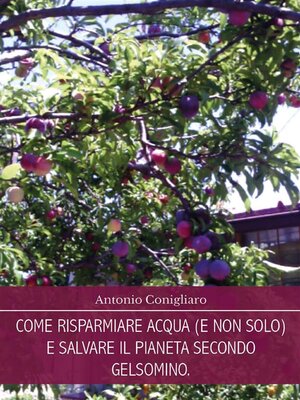 cover image of Come risparmiare acqua (e non solo) e salvare il pianeta secondo Gelsomino